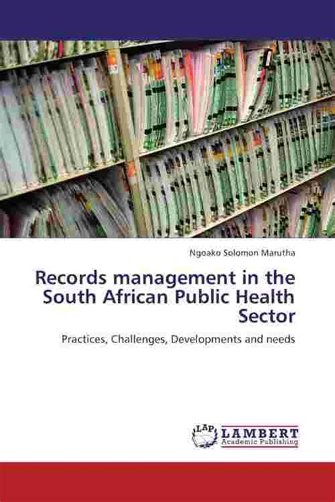 Pdf Records Management In The South African Public Health Sector By