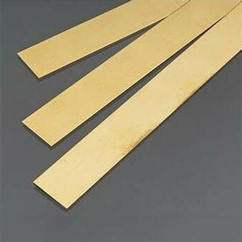 100 300mm Long Brass Strip Row Plate 3mm4mm5mm6mm8mm10mm Thick Panel Ebay