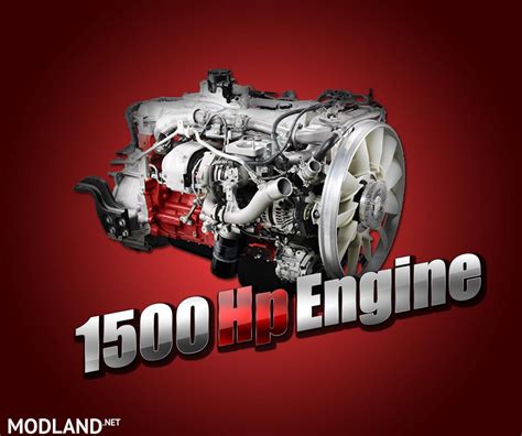 1500 Hp 500 Kmh Engine For All Scs Trucks 136 Ets 2