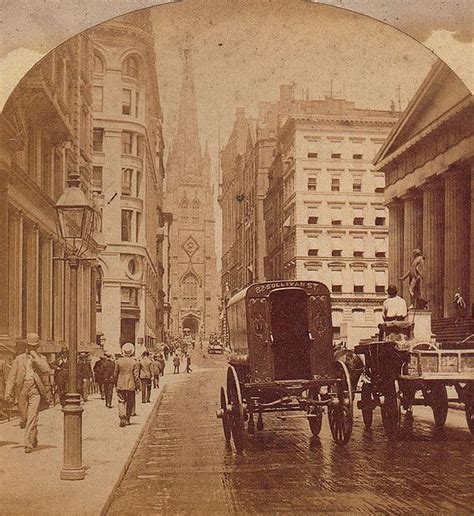 Wallstreet Nyc 1890s Nyc History Old Photos Old Pictures