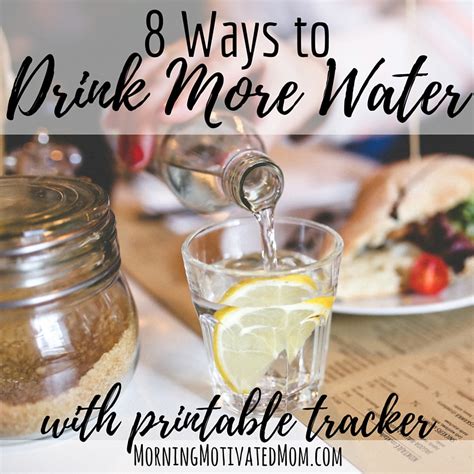 8 Ways To Drink More Water Every Day Faithful Provisions