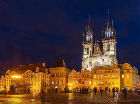 Prague By Night The Lightorialist Prague Golden City Night