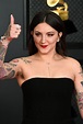Julia Michaels Normalizing Body Hair Grammys Red Carpet 2021 | POPSUGAR ...