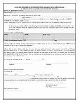 Pictures of How To Fill Out Power Of Attorney For Vehicle Transactions