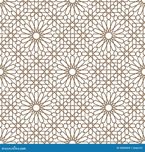 Arabic Ornament Stock Vector Illustration Of Continuous 32850469