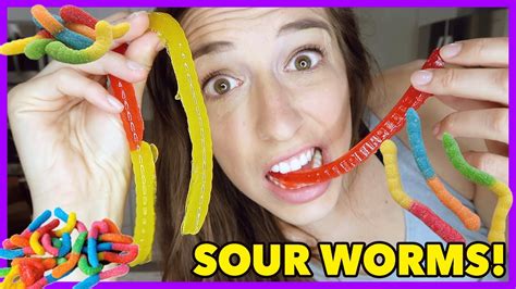 Making Sour Gummy Worms Youtube
