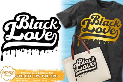Black Love SVG #1 | Dripping svg | Black Couple Svg | DIDIKO designs