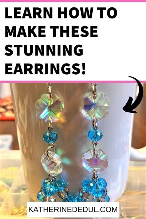 Chandelier Earrings A Stunningly Simple Tutorial Katherine Dedul