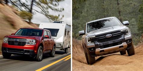 2024 Ford Maverick Vs 2024 Ford Ranger Sibling Truck Showdown