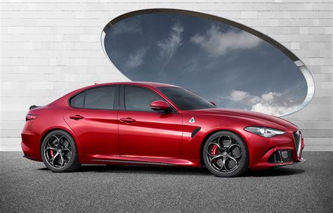 The quadrifoglio is the emblem that distinguishes our most competitive models. 2017 Alfa Romeo Giulia Sports Sedan Officially Introduced