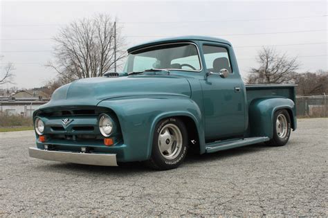Amazing Paint And Body 1956 Ford F100 Custom V8 Auto Ac