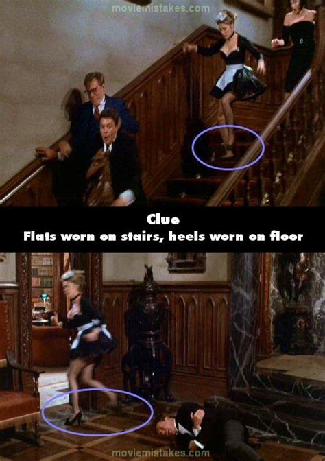 Clue Movie Mistake Picture 5