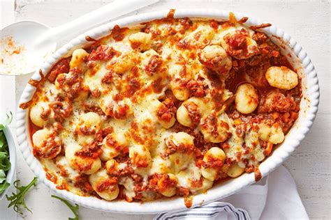 Baked Gnocchi With Bolognaise Recipe