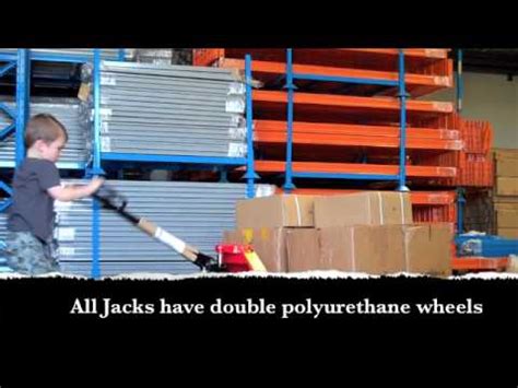 How to use safety checks for workers. How to use a Pallet Jack by www.rackpallet.com.au - YouTube