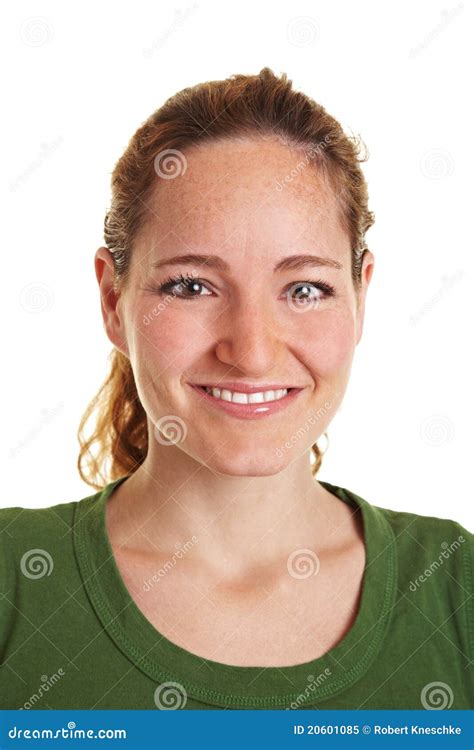 headshot da mulher de sorriso nova imagem de stock imagem de cara mulher 20601085