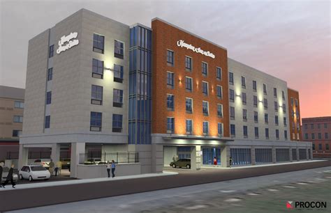 New 115m Hampton Inn And Suites Hotel Project Under Way In Worcester