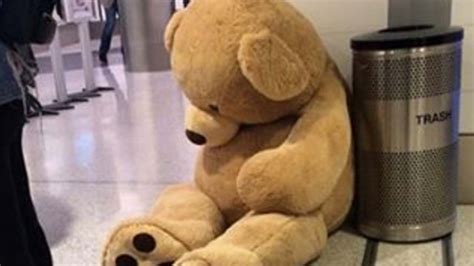 girl gets back special teddy bear lost in airport shooting abc13 houston