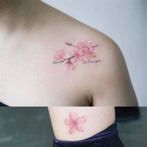 Image Result For Most Feminine Cherry Blossom Tattoos