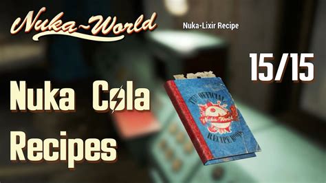 Could play out multiple ways. Fallout 4 Nuka Cola Recipes List