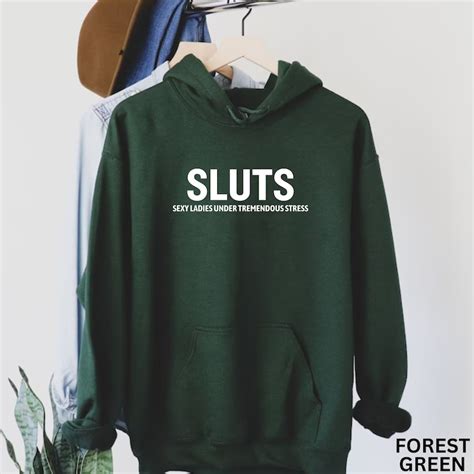 Sluts Shirt Slut Sweatshirt Funny Sluts Shirt Funny Women Tshirt Funny Y2k Clothing Slutty