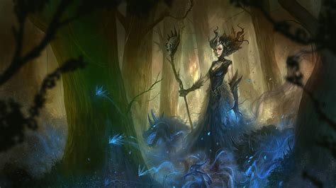 1104787 Fantasy Art Artwork Witch Mythology Maleficent Darkness Screenshot Computer