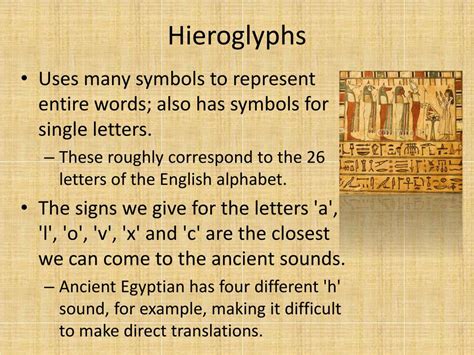Ppt Egyptian Hieroglyphics And The Rosetta Stone Powerpoint