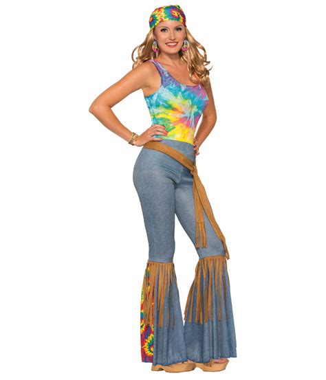 1960s Sexy Bell Bottom Women Hippie Pants Hippie Costumes