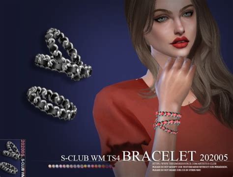S Club Wm Ts4 Bracelet 202006 The Sims 4 Catalog