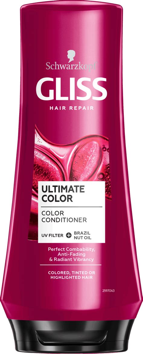 Dobre Odżywki Do Włosów Rossmann - SCHWARZKOPF GLISS, Ultimate Color, odżywka do włosów farbowanych lub z pasemkami, 200 ml