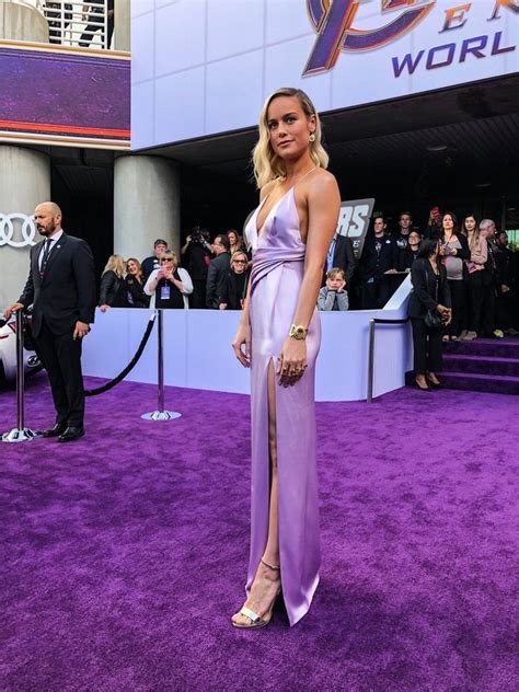 Brie Larson At The Avengers Endgame World Premiere In Los Angeles
