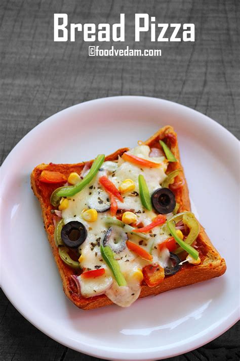 Now simply press start and let the machine do all the work. Bread Pizza - how to make quick & easy Vegetable Bread ...