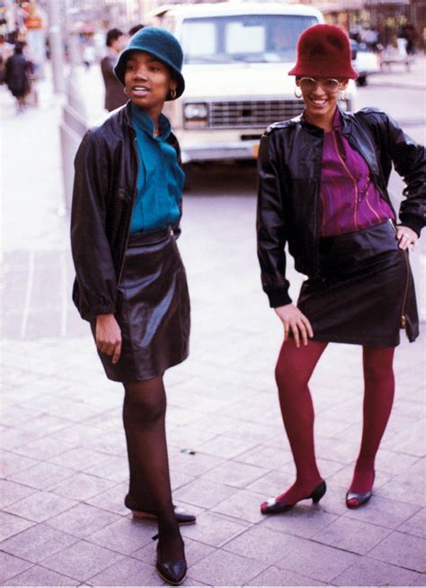 Vintage Everyday Hip Hop Scene From The 1980s Street Fashion