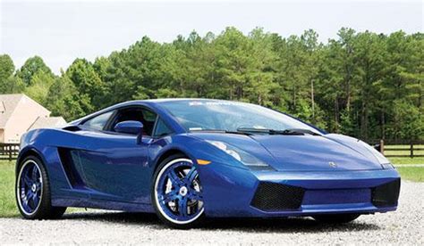 New Car Photo Lamborghini Gallardo Spyder Blue