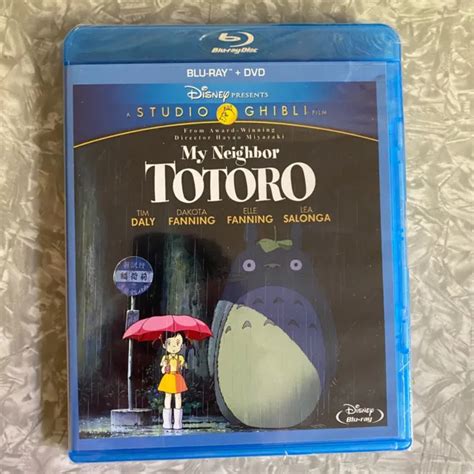 New My Neighbor Totoro Blu Ray Dvd 2 Disc Set 2013 Studio Ghibli