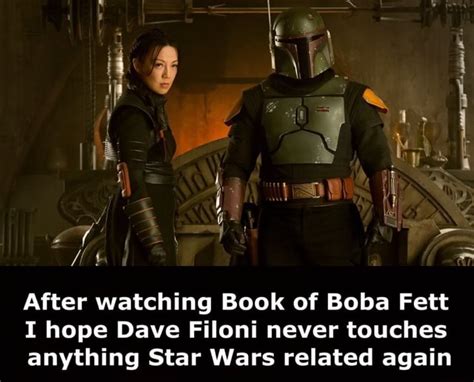 Av Ss After Watching Book Of Boba Fett I Hope Dave Filoni Never Touches
