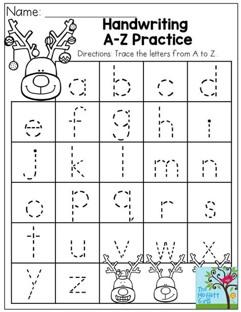 Handwriting A Z Practic E Plus Tons More Activities To Help With Fine