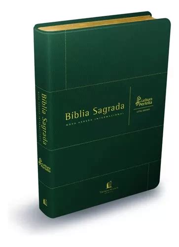 Bíblia Sagrada Nvi Leitura Perfeita Letra Grande Luxo MercadoLivre