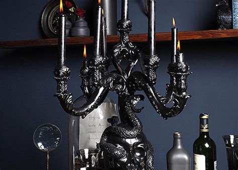 15 Creepy Gothic Candle Holder Ideas For A Scary Halloween