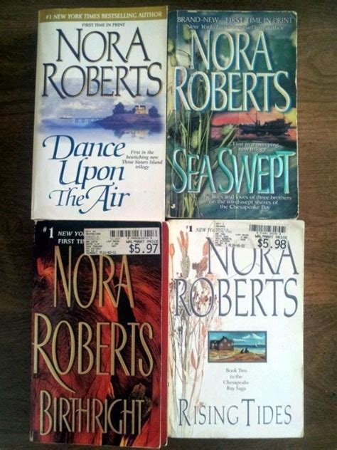 Set Of 4 Nora Roberts Paperback Books Paperback Books Literature