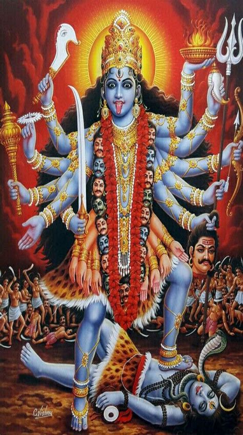 Pin By Vinod Kumar On Jay Maa Kali Indian Goddess Kali Kali Hindu