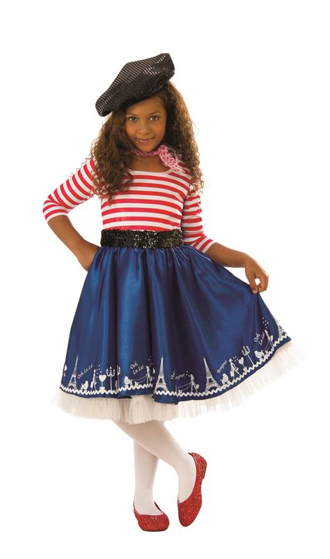 Petite Mademoiselle Girls Child French Lady Halloween Costume L Ebay