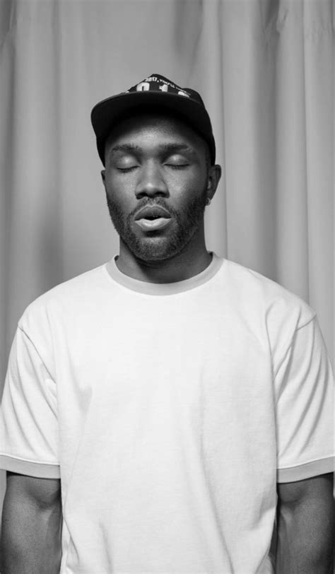Frank Ocean Frank Ocean Frank Ocean Wallpaper Black And White Aesthetic