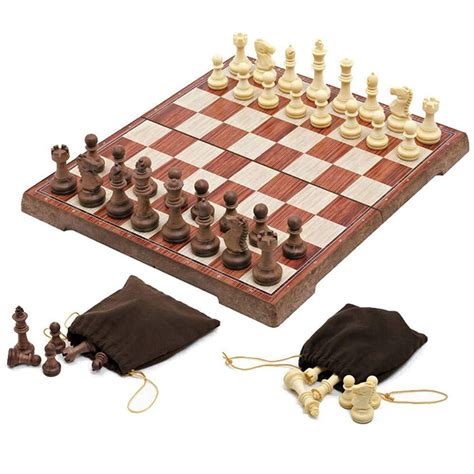 Magnetic Folding Chess Set11x 964 Portable Travel Chess Game Board