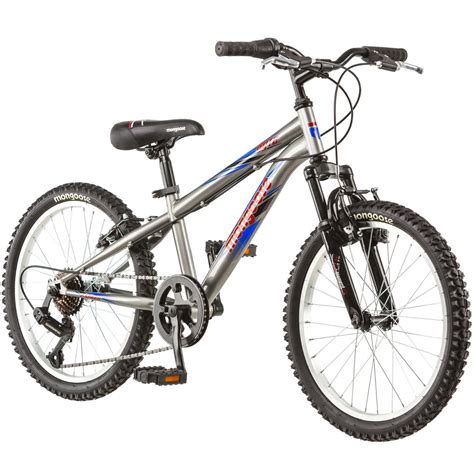 Mongoose Boys Mountain Bike 20″ Bicycle Shimano Kids Cycling Bikes New