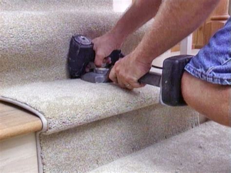 How To Install A Carpet Runner On Stairs Hgtv