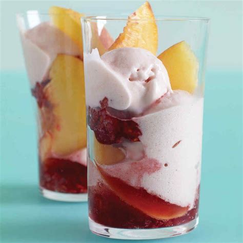 Peach Melba Spoom Recipe Easy To Make Desserts Desserts Dessert