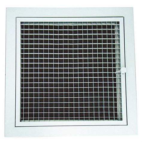 Egg Crate Grille White Filtered Return Air Grille 4mjw64mjw6