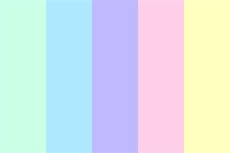 Vaporwave Pastels Color Palette