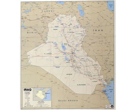 Maps Of Iraq Collection Of Maps Of Iraq Asia Mapsland Maps Of
