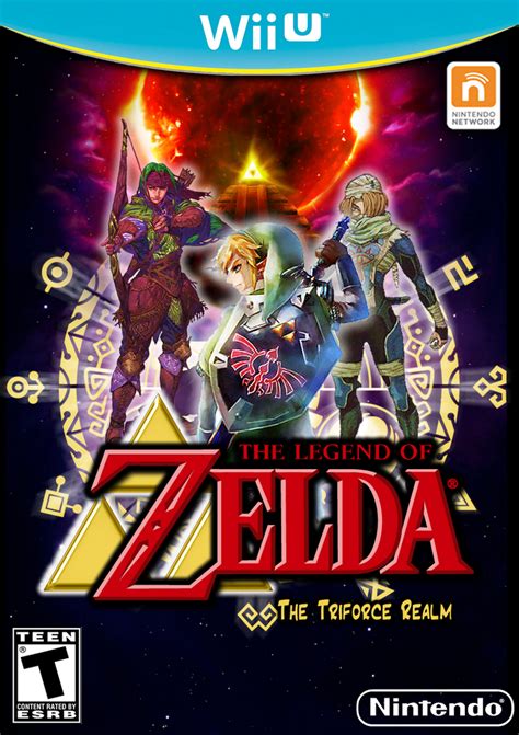 Zelda The Triforce Realm Wii U Version 2 By Ceobrainz On